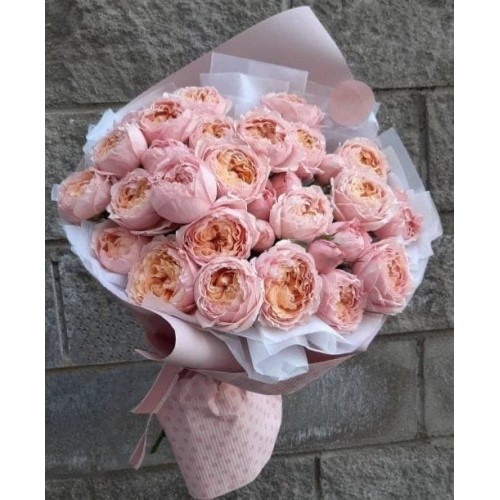 Купить на заказ 31 пионовидные розы с доставкой в Аксае